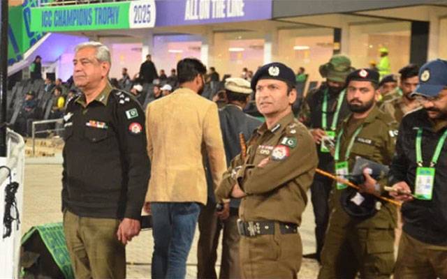 راولپنڈی کرکٹ اسٹیڈیم ؛ داخلی راستے سے مشکوک شخص گرفتار