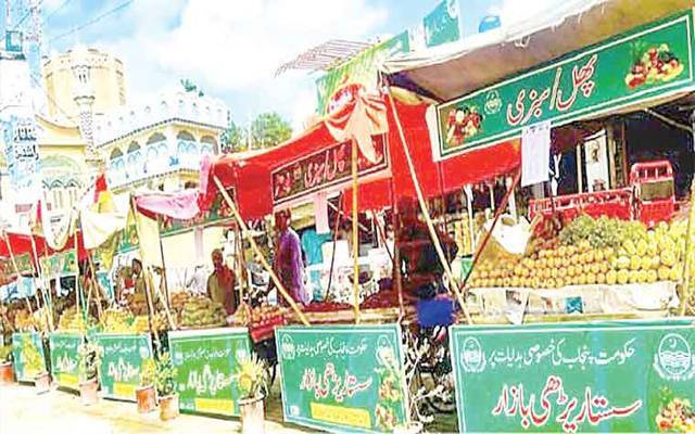  ماہ رمضان؛ شہر کے ماڈل بازاروں میں سستے سٹالز لگ گئے 