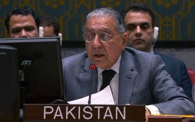 پاکستان کا سلامتی کونسل میں یمن کیلئے مذاکرات اور فوری انسانی امداد پر زور