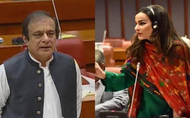 سینٹ کا اجلاس؛ شیری رحمان کی پی ٹی آئی پر تنقید، شبلی فراز کا جواب