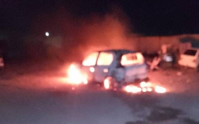  کوئٹہ میں شرپسندوں کا تھانے پر دستی بم سے حملہ،گاڑی کو آگ لگ گئی