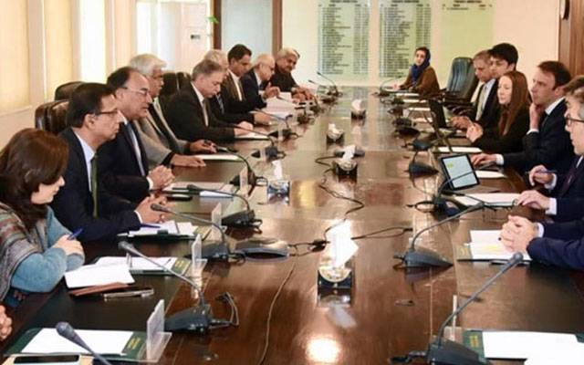 آئی ایم ایف وفد کی وزیر خزانہ کو معاشی تعاون کی یقین دہانی 