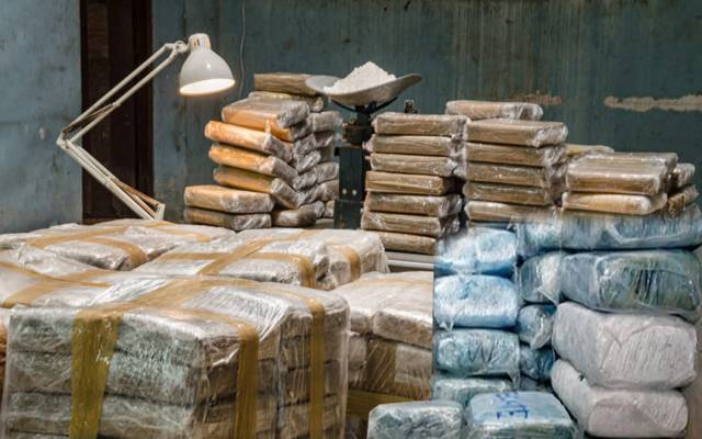 16 کروڑ سے زائد مالیت کی 588.072 کلو گرام منشیات برآمد