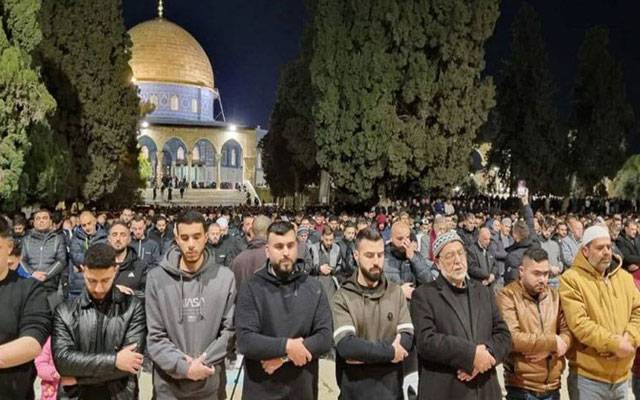 مشرق وسطیٰ میں رمضان کا تیسرا عشرہ، مسلمانوں نےبیت المقدس کا رخ کر لیا