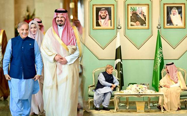 وزیراعظم شہباز شریف کی مدینہ منورہ آمد، روضہ رسولؐ کی زیارت کرینگے