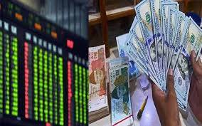 سٹاک مارکیٹ میں زبردست تیزی، ڈالر بھی سستا