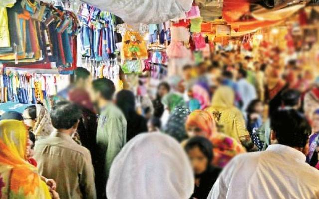 رمضان کے آخری عشرہ، عید کی شاپنگ کیلئے بازاروں میں رش بڑھ گیا