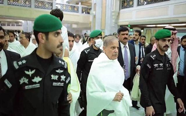 وزیراعظم شہباز شریف نے عمرہ کی سعادت حاصل کر لی