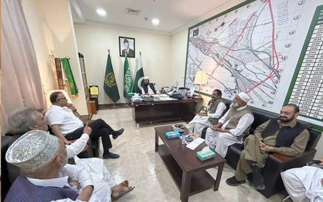  وفاقی وزیر برائے مذہبی امور و بین المذاہب ہم آہنگی کی زیر صدارت سرکاری حکام اور پرائیویٹ حج گروپ یونین کا مشترکہ اجلاس