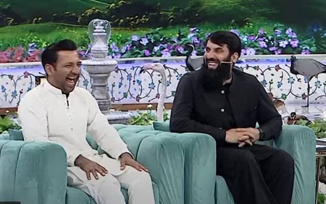 بابراعظم اور محمد رضوان کی ٹیم میں واپسی کے سوال پر مصباح ، سرفراز کے قہقہے 