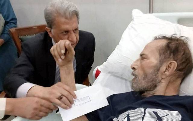 محمد کمال پاشا کوحکومت پنجاب کی جانب سے 5لاکھ کاچیک مل گیا