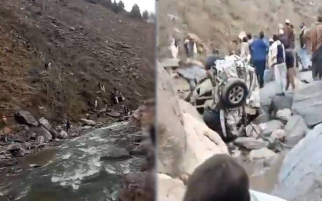 شانگلہ ؛گاڑی  گہری کھائی میں گرگئی ،5 افراد جاں بحق 3 زخمی 