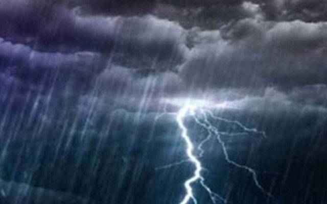 گرج چمک کیساتھ بارش،محکمہ موسمیات نے پیشگوئی کر دی