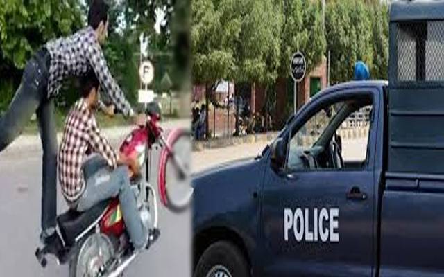 لاہور پولیس کا اینٹی ون ویلنگ پلان نافذ؛سہولت کار مکینکس بھی گرفتار ہوں گے 