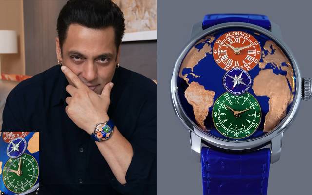 سلمان خان کیلئے بنائی گئی گھڑی کی قیمت جان کر ہوش اڑ جائیں گے