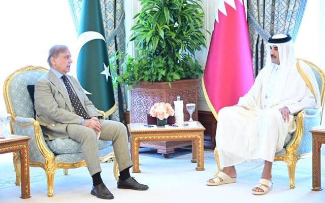 وزیراعظم شہباز شریف کا امیرِ قطر سے ٹیلیفونک رابطہ، عیدالفطر کی مبارکباد