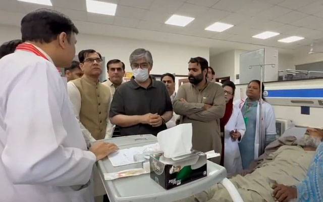 سیکرٹری سپیشلائزڈ ہیلتھ کا جنرل ہسپتال کا دورہ، ادویات کی فراہمی کا جائزہ لیا 
