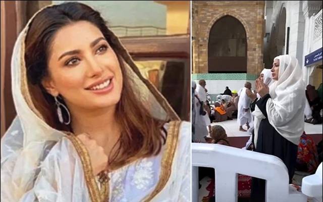 مہوش حیات نے رمضان المبارک میں عمرے کی سعادت حاصل کرلی