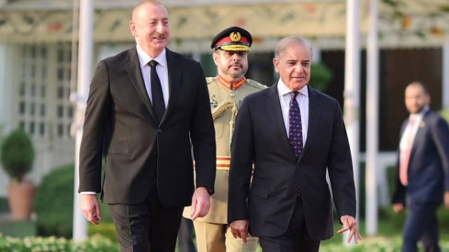 Azerbaijan Pakistan trade, President Alham Aliof , Prime Minister Shahbaz 