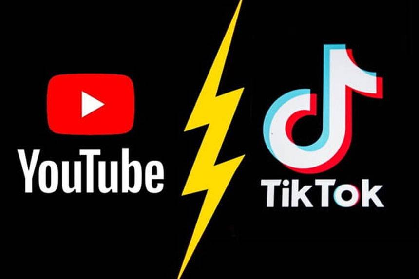 You Tube vs Tiktok , Tik Tok editing tools, YouTube Shorts smart editing tools, city42 