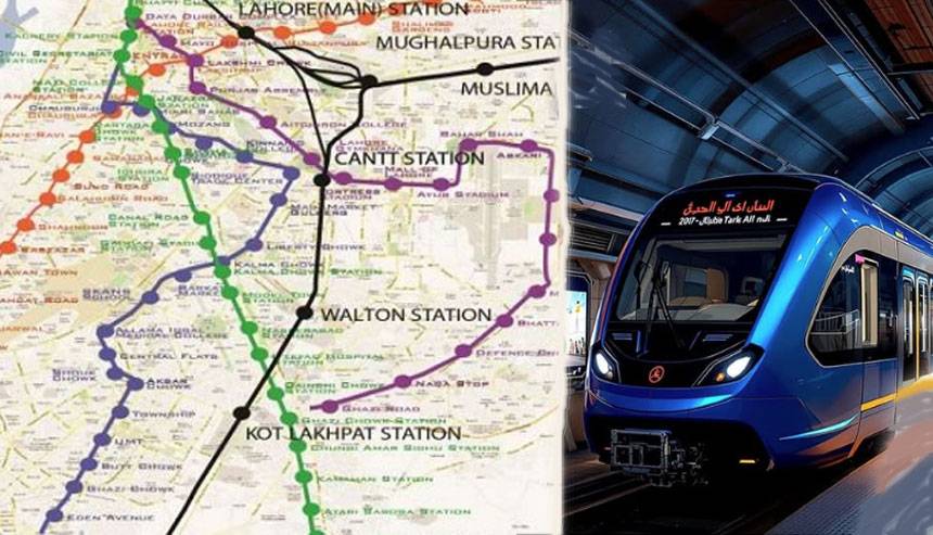 Blue Line Railway, Purple Line Mass Transit System 