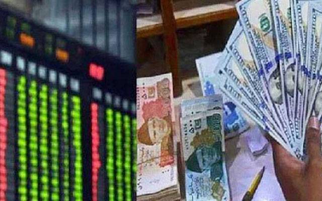 سٹاک ایکسچینج میں پھر مندی کا رجحان،ڈالر سستا
