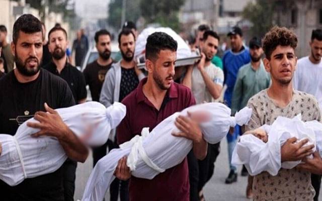 غزہ جنگ :صیہونیوں کے ہاتھوں 15000 فلسطینی بچوں کی شہادت کا انکشاف