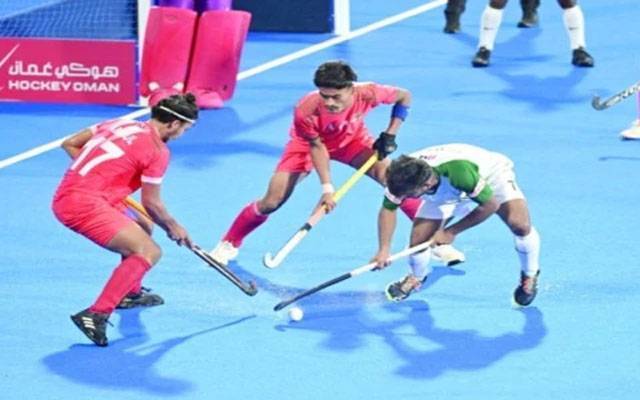 عمان نے دوسرے ہاکی میچ میں پاکستان کو شکست دیدی
