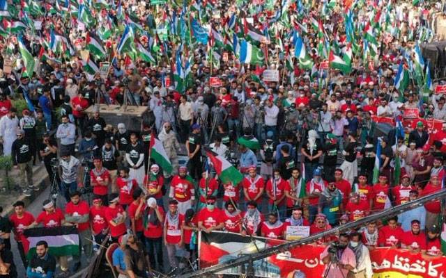 کراچی :جماعت اسلامی کا آج غزہ ملین مارچ