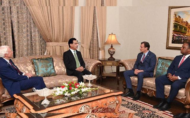  اسپیکر ایاز صادق سے امریکی کانگریس کے وفد کی ملاقات