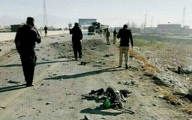 مستونگ:پولیس ٹرک پر دھماکا، 3 اہلکار شہید،16 زخمی  