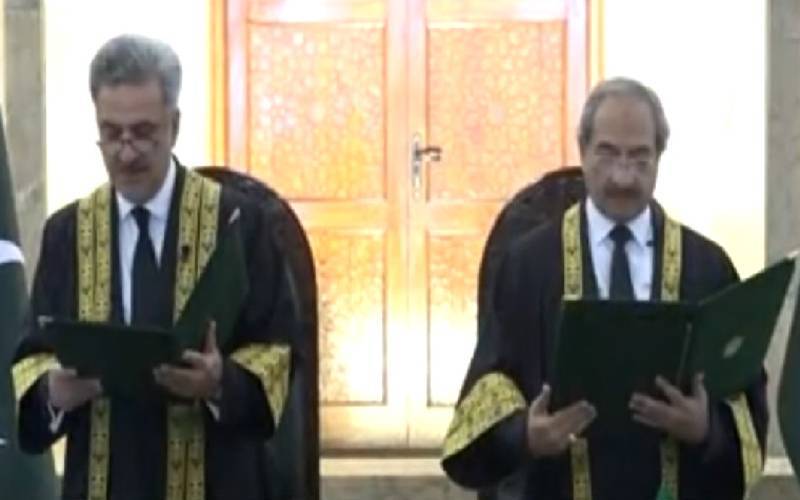 جسٹس علی باقر نجفی نے سپریم کورٹ کے جج کی حیثیت سے حلف اٹھا لیا