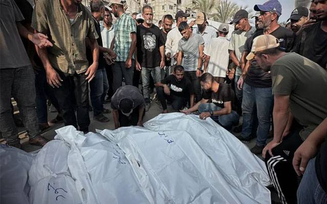  اسرائیلی حملوں سے غزہ میں مزید 64 فلسطینی شہید 