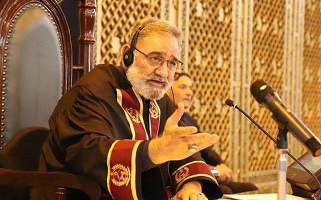 کرپشن تحقیقات : سپیکر کے پی کو کلین چٹ مل گئی
