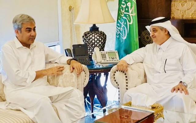 محسن نقوی کی سعودی عرب کے سفیر نواف بن سعید احمد المالکی سے ملاقات