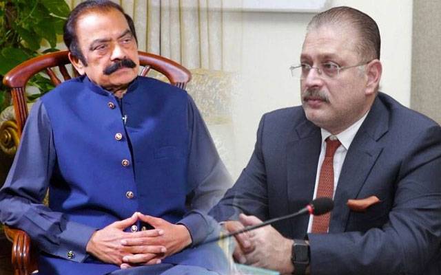 رانا ثناءاللہ کا شرجیل میمن سے رابطہ: کینال مسئلے کو بات چیت سے حل کرنے پر اتفاق