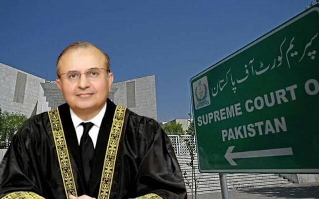 جسٹس منصور علی شاہ نے قائم مقام چیف جسٹس کے عہدے کا حلف اٹھا لیا