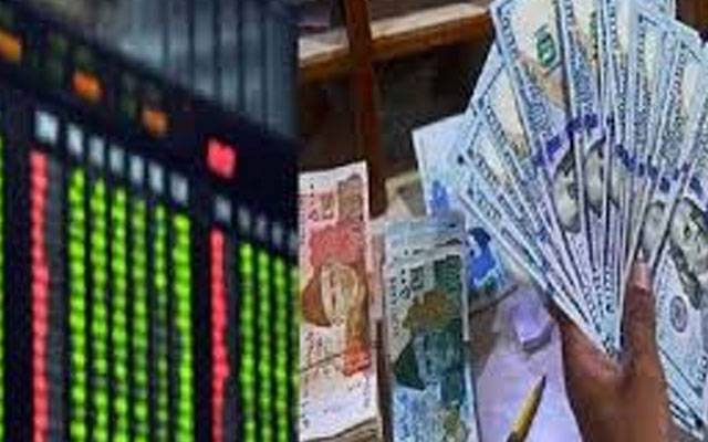 اسٹاک مارکیٹ میں پھر تیزی کا رجحان، ڈالر بھی سستا  