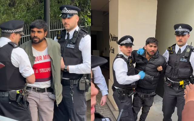 لندن میں پاکستان ہائی کمیشن پر حملے کی بھارتی سازش ناکام، متعدد شرپسند گرفتار