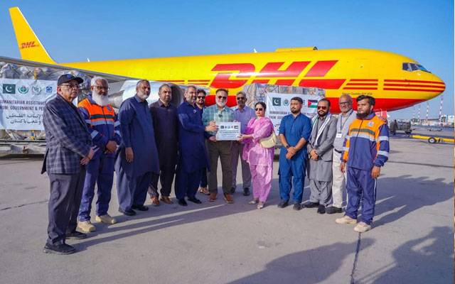 الخدمت فاؤنڈیشن کیجانب سے غزہ کیلئے 26 ویں امدادی کھیپ اردن پہنچ گئی