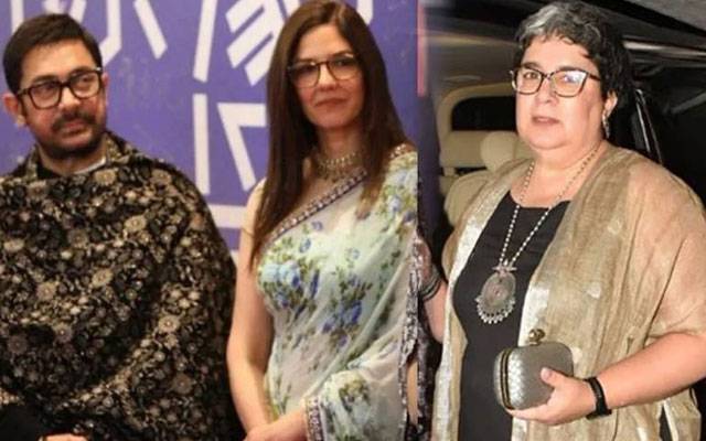 عامرخان گرل فرینڈ اور بیٹے کے ہمراہ سابقہ اہلیہ سے ملنے پہنچ گئے