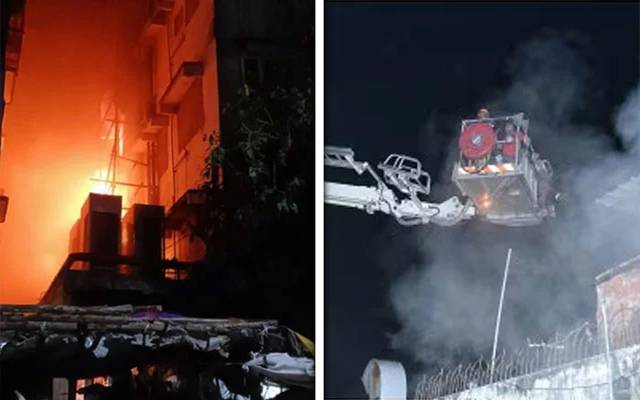 بھارتی شہر کولکتہ کے ہوٹل میں آگ لگنے سے 14 افراد ہلاک