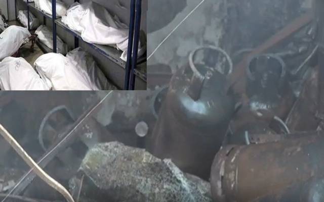 راوی روڈ پر سلنڈر پھٹنے کے حادثہ میں جاں بحق افراد کی شناخت ہوگئی