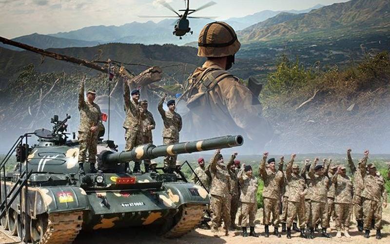 پاک فوج کی جنگی مشقیں جاری، جدید ہتھیاروں کا عملی مظاہرہ