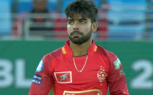 گروئن انجری کے باعث شاداب خان آج کے میچ میں آرام کرینگے 