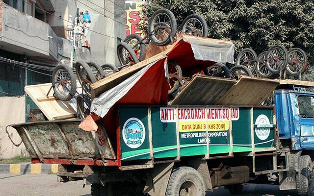 انسدادتجاوزات گرینڈآپریشن؛39ٹرک تجاوزات کاسامان ضبط،91مستقل اور3100عارضی تجاوزات ختم