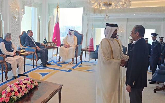 محسن نقوی کی قطر کے وزیر داخلہ سے ملاقات، دوطرفہ تعلقات پر تبادلہ خیال 