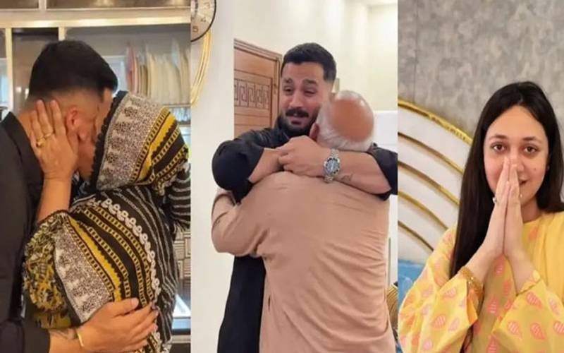 یوٹیوبر رجب بٹ کی طویل جدائی کے بعد اپنے اہلخانہ سے جذباتی ملاقات، ویڈیو وائرل