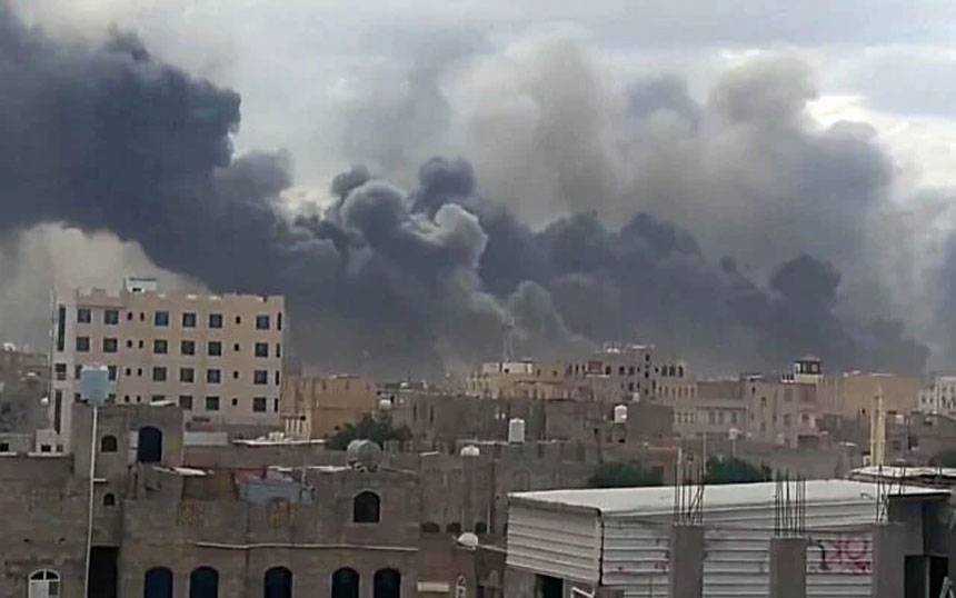 City42, Sana International Airport, Israili airstrikes on Sana, City42 