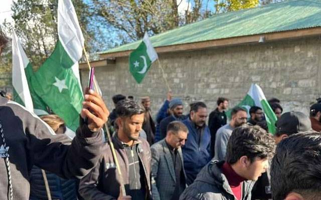 پاک فوج کے حق میں سٹوڈنٹس کی جانب سے ریلی